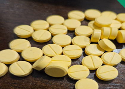 yellow tablets